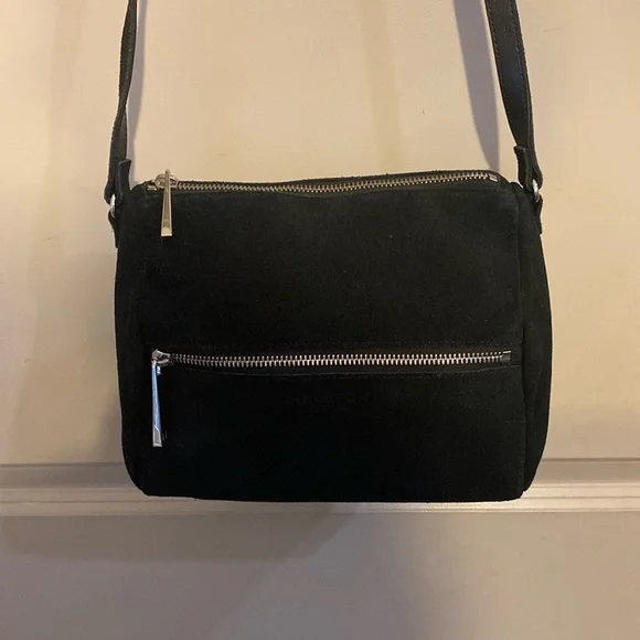 Halson crossbody in black suede immaculate condition - Picture 1 of 12